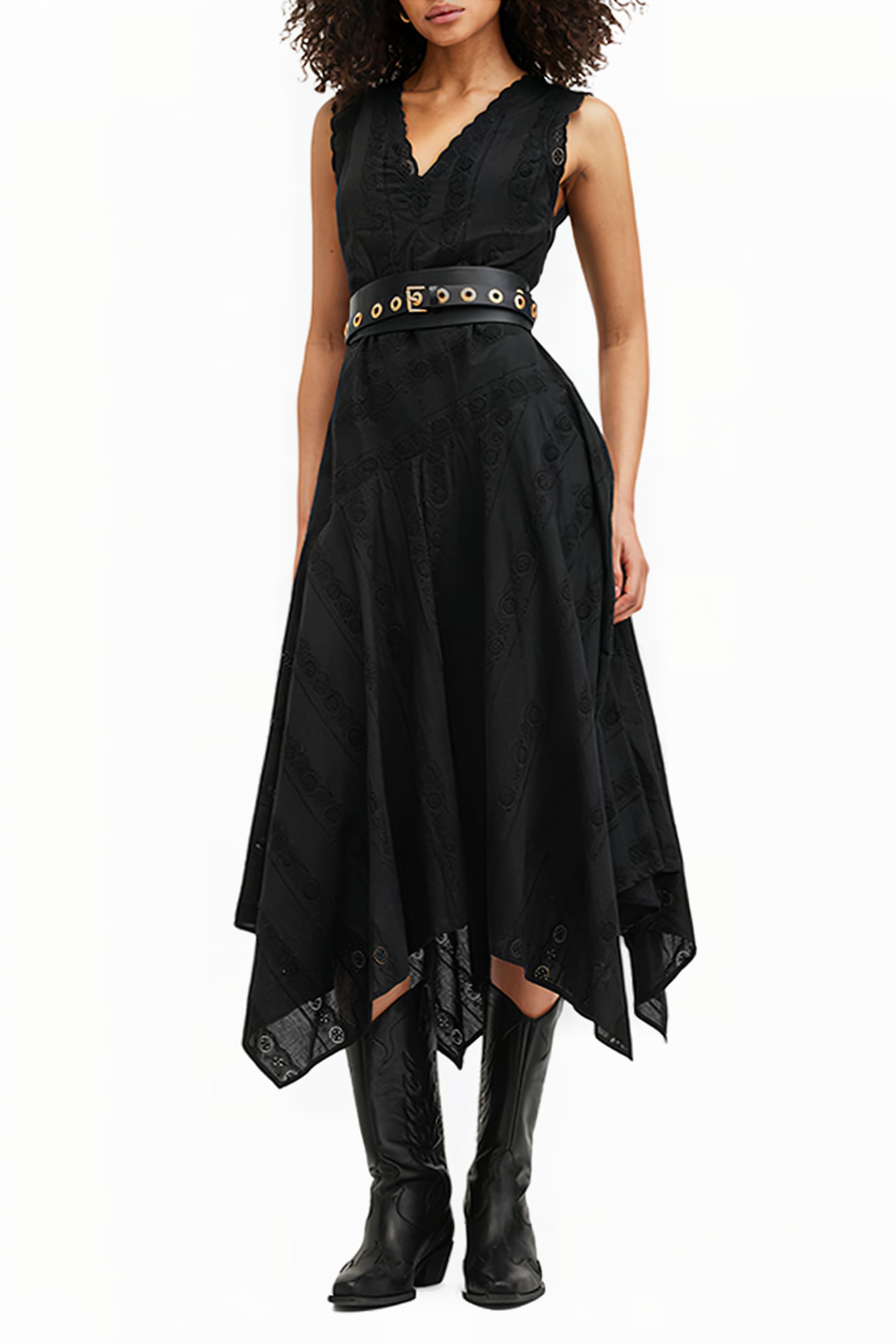 AVANIA SL DRESS BLACK 4