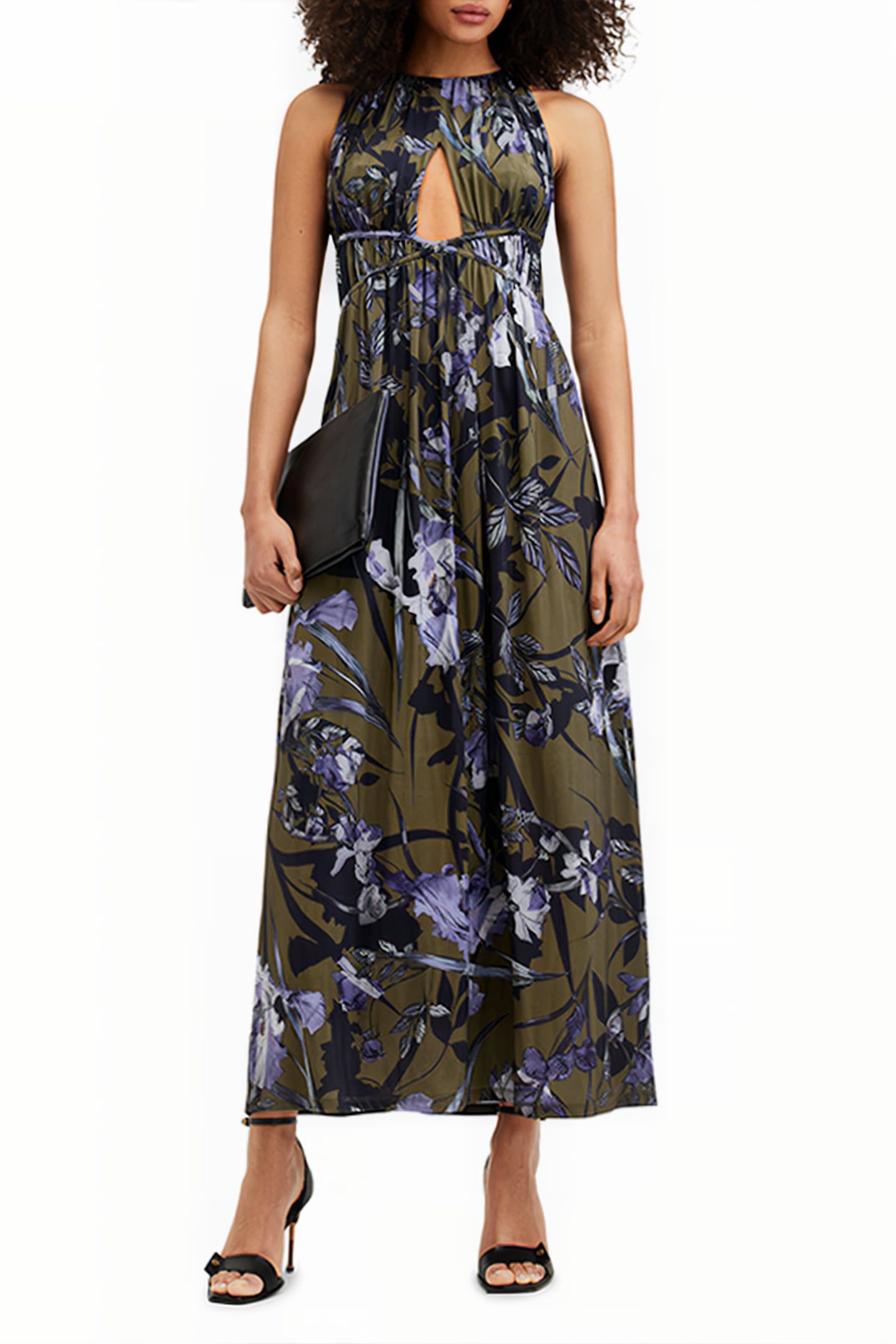 KAYA BATU DRESS DEEP KHAKI GREEN 1
