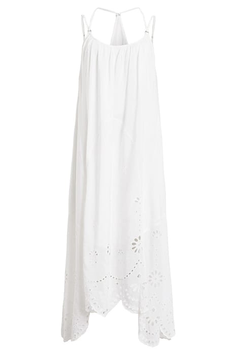 AREENA EMB DRESS OPTIC WHITE 3