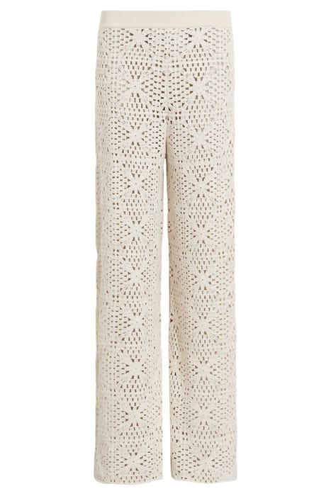 MILLY TROUSER ECRU WHITE 3