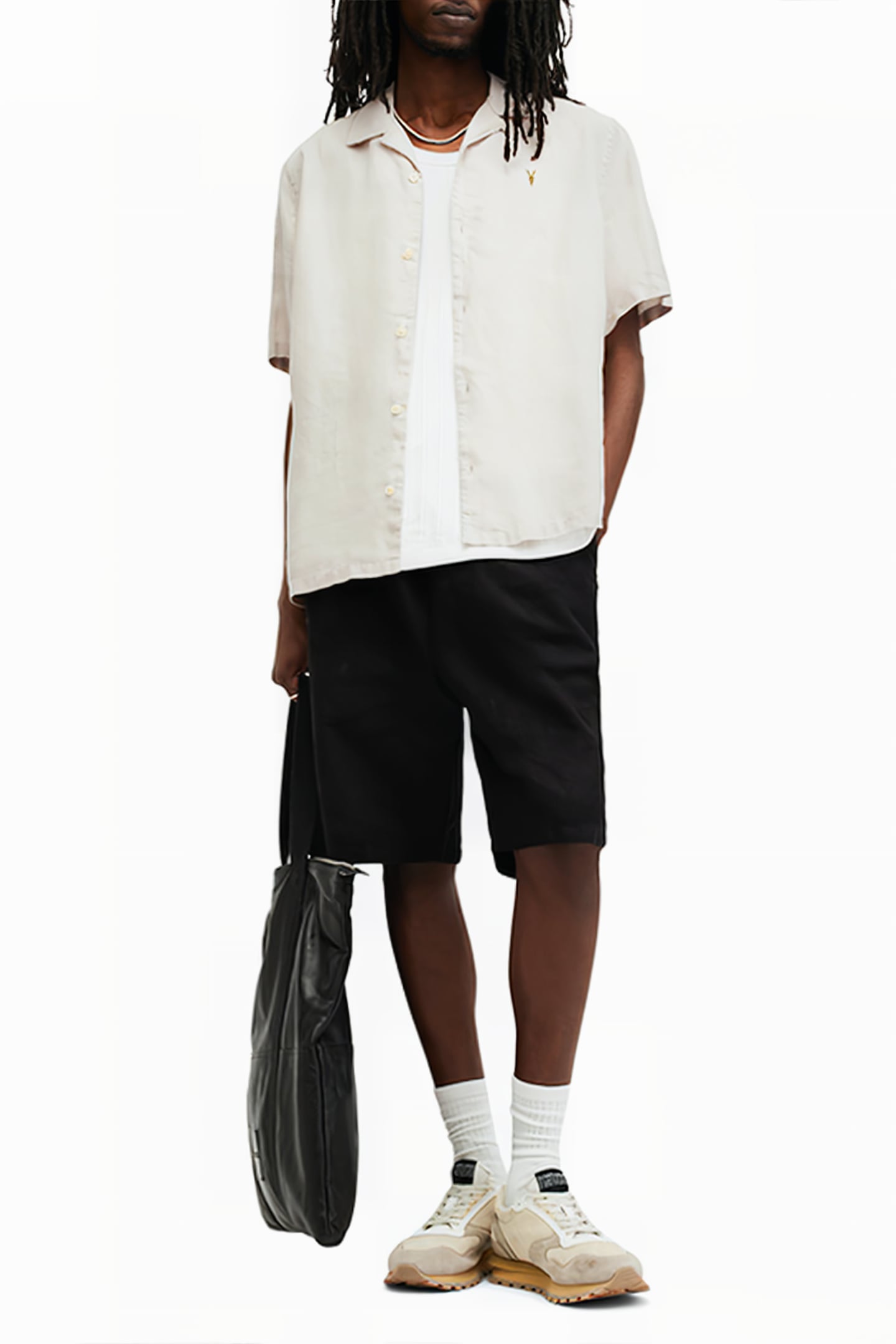 AUDLEY SS SHIRT BAILEY TAUPE 2
