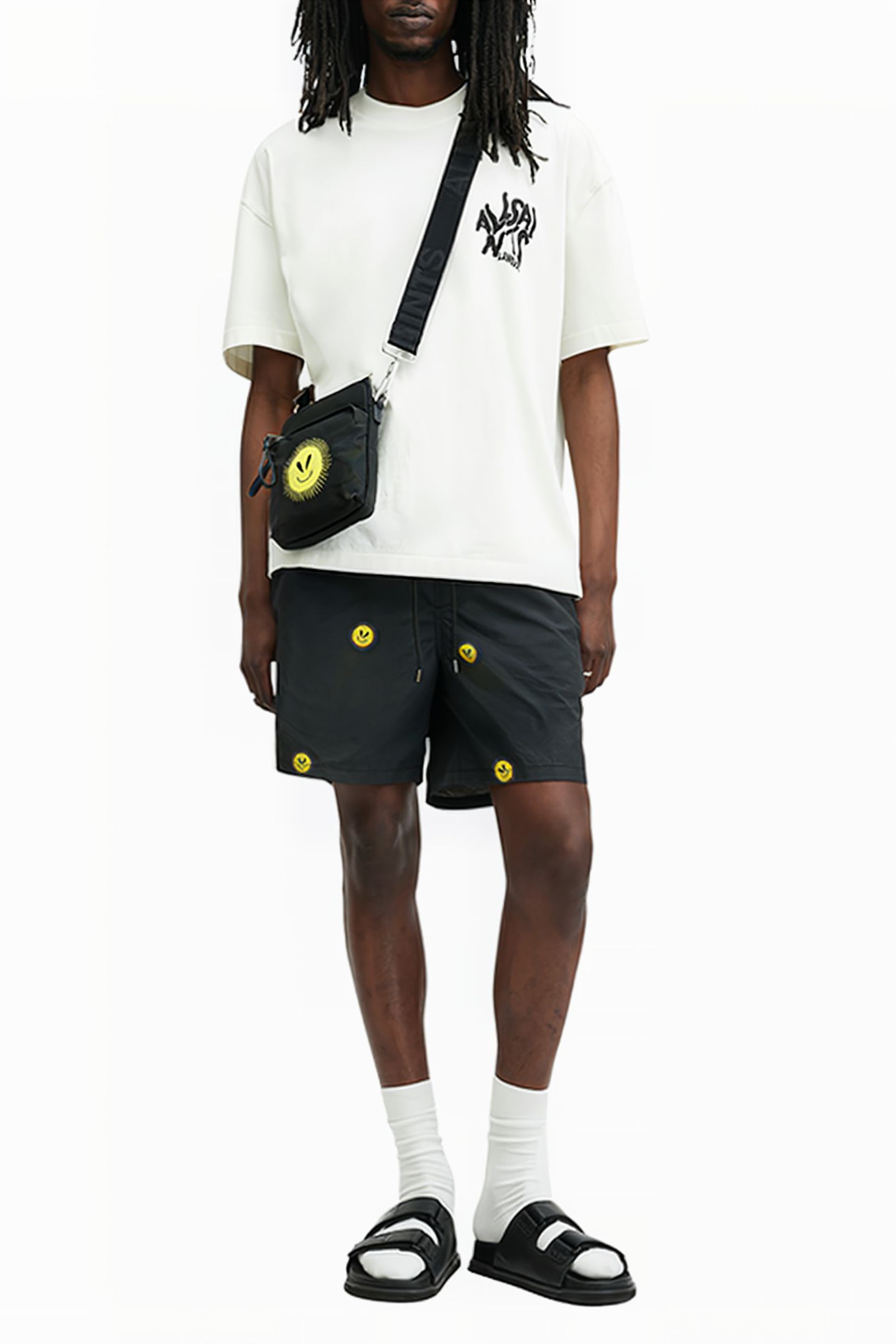 SUNSMIRK SWIMSHORT JET BLACK 3