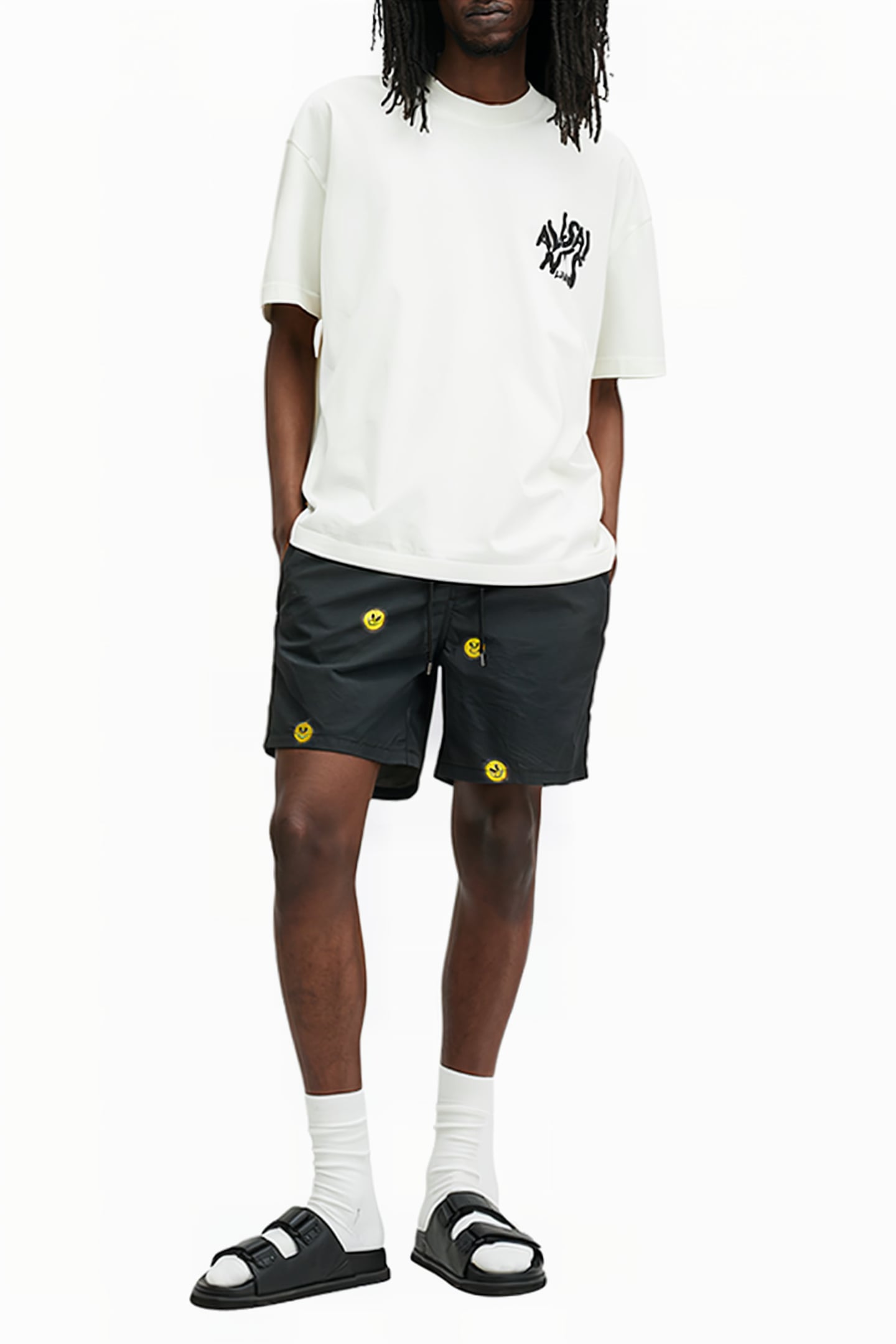 SUNSMIRK SWIMSHORT JET BLACK 7