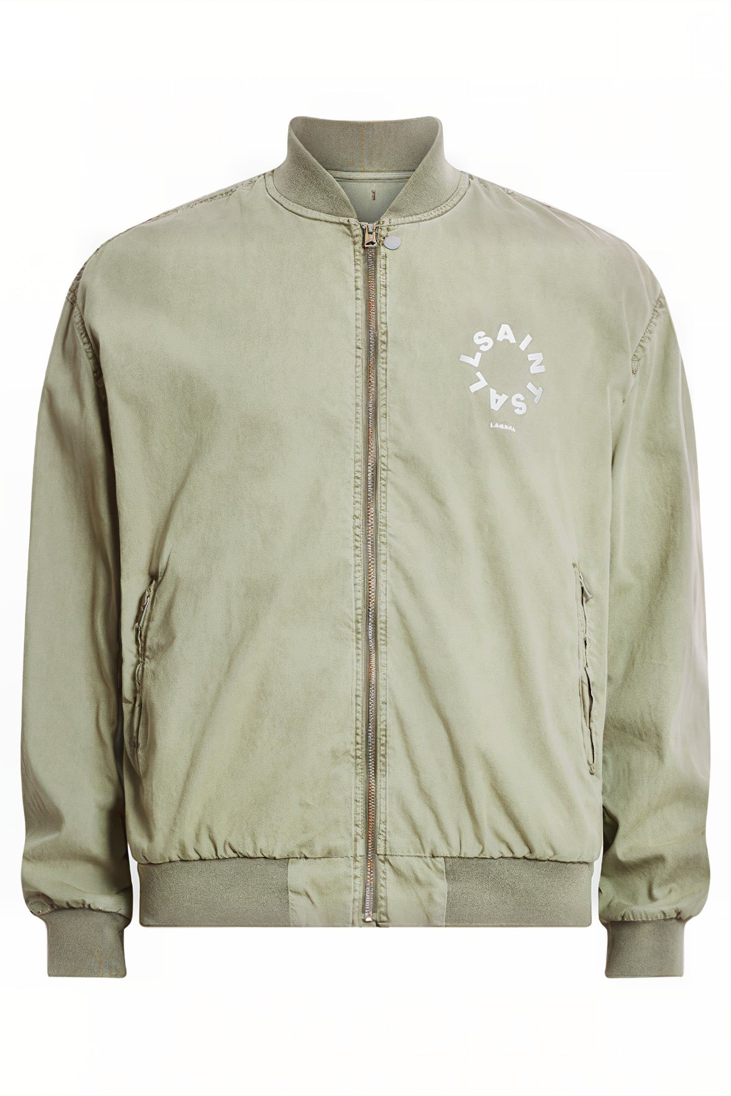 TIERRA FADED BOMBER HERB GREEN 3