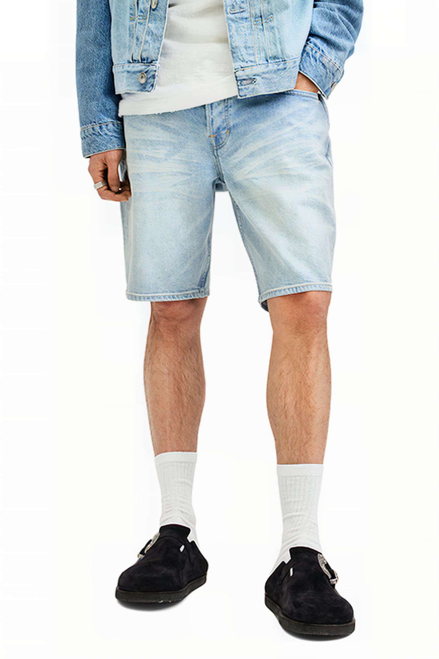SWITCH SHORT LIGHT INDIGO BLUE 1