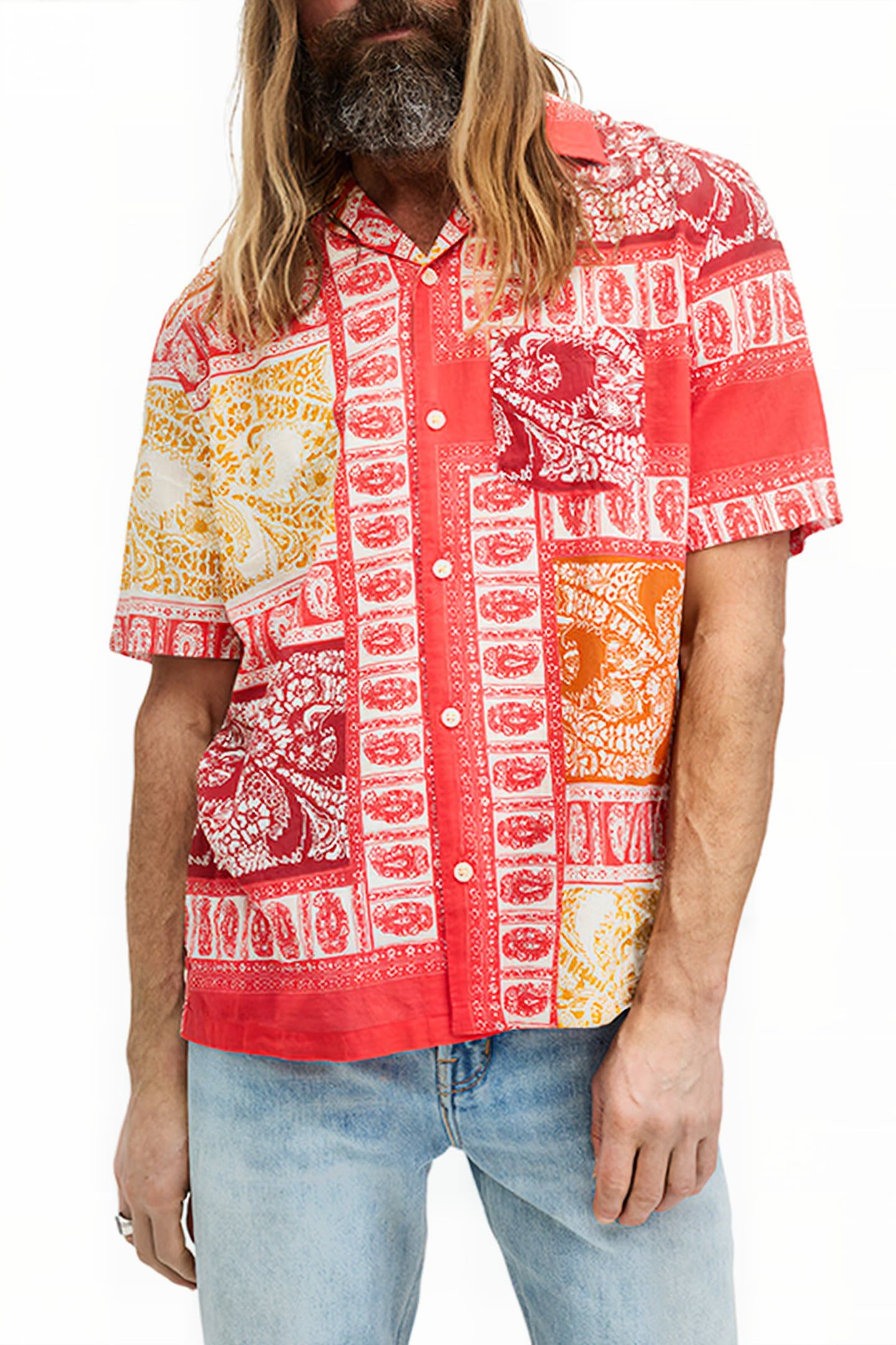MARQUEE SS SHIRT ELECTRIC RED 1