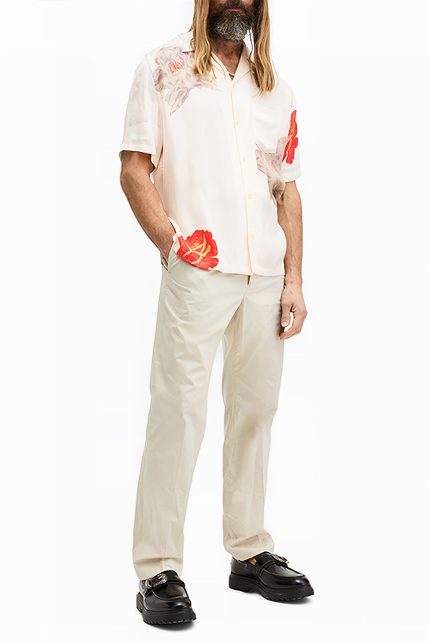 ROZE SS SHIRT ECRU WHITE 5