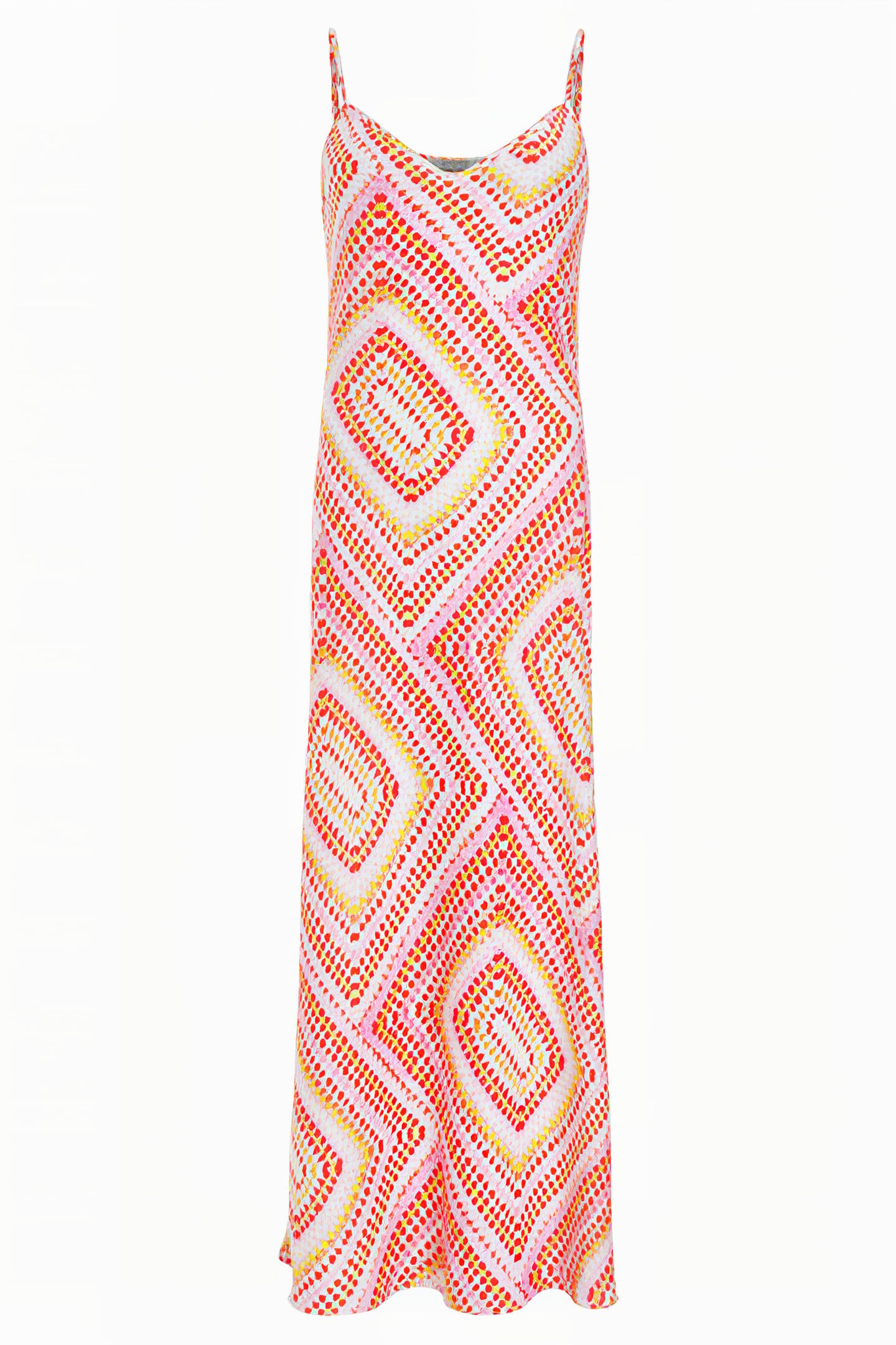 BRYONY LUISA DRESS BLOOD ORANGE 3