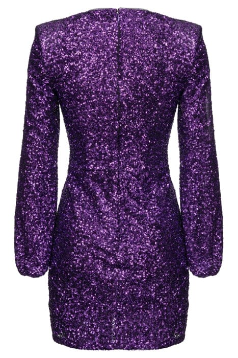 BURANO ABITO FULL PAILLETTES PRISM PURPLE 4