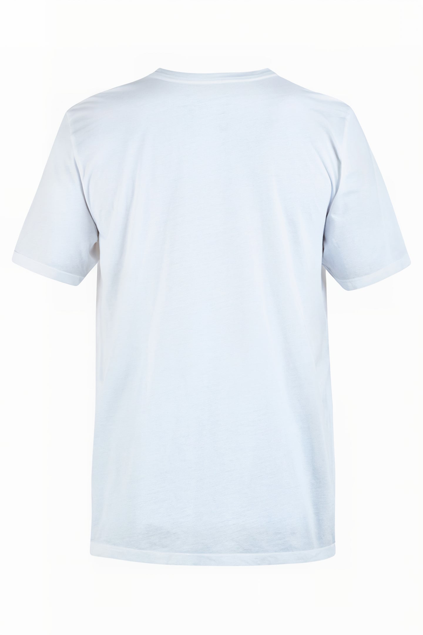EVD OAO SOLID SHORT SLEEVE WHITE 4