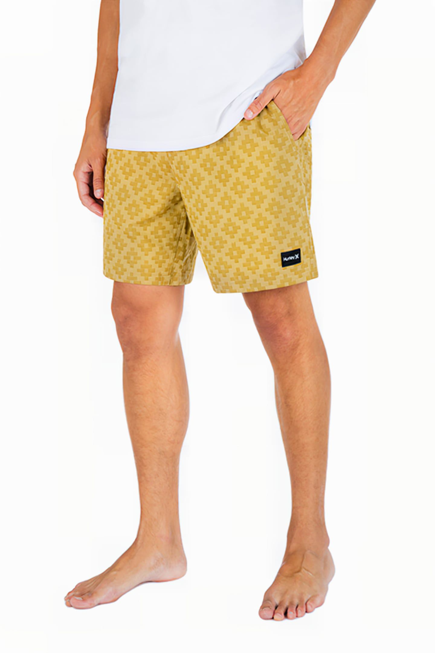 JAQUARD VOLLEY 18" VOLLEY SHORTS DUST CHEDR 5