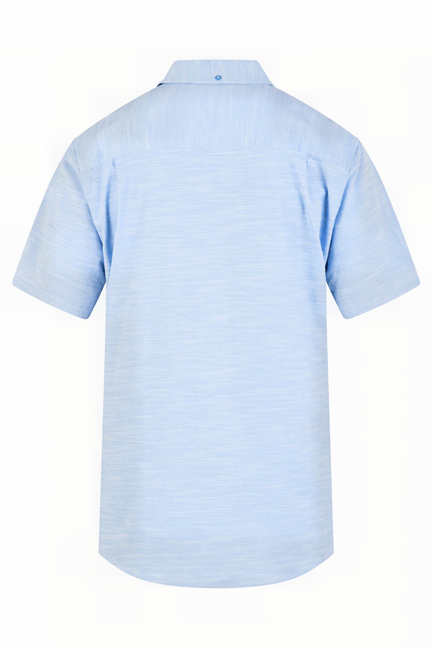 O&O STRETCH SHORT SLEEVE BLUE OXFORD 2 4