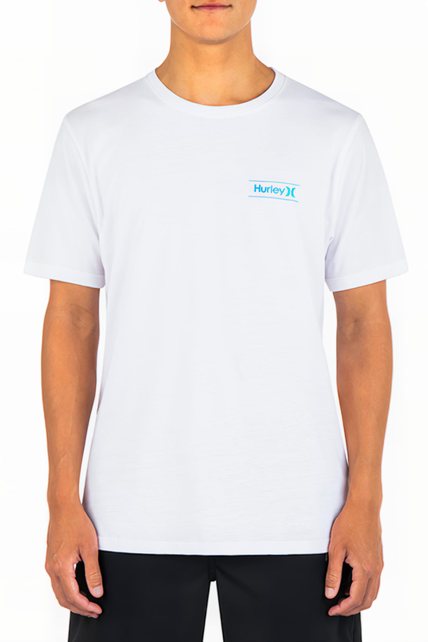 EVD OAO SLASHED SHORT SLEEVE WHITE 1