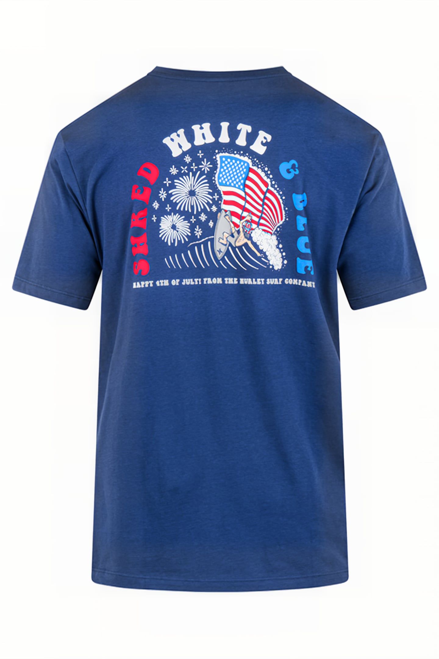 EVD SHRED WHITE AND BLUE SHORT SLEEVE ABYSS 4