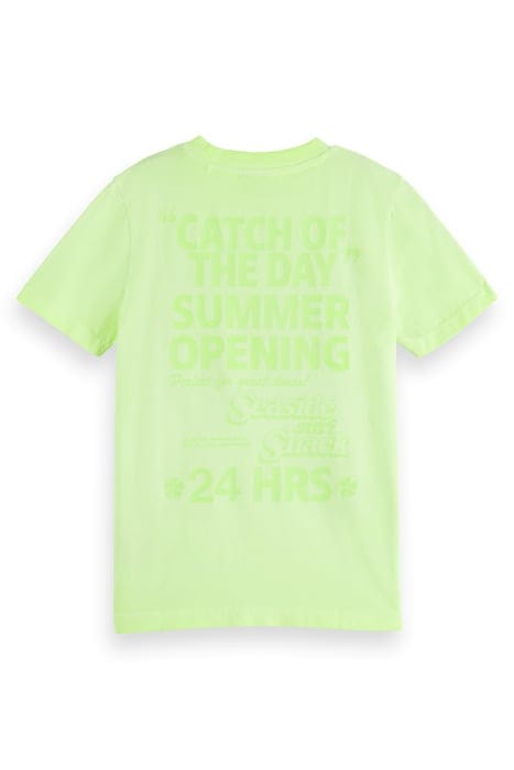GARMENT-DYED T-SHIRT LIGHTHOUSE LIME 2