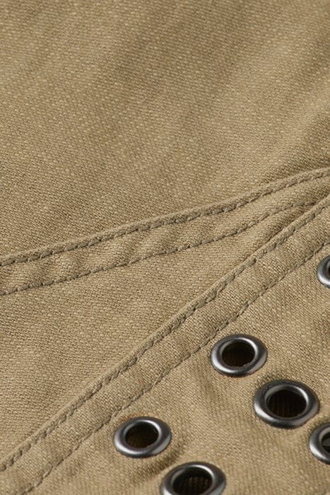FESTIVAL JACKET WITH EYELETS LIGHT ARMY 9