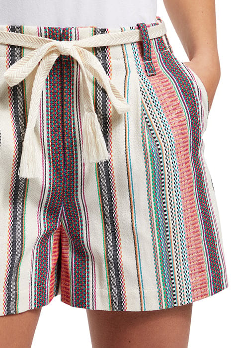 HIGH RISE CRAFTED STRIPE SHORT CRAFTED STRIPE 6