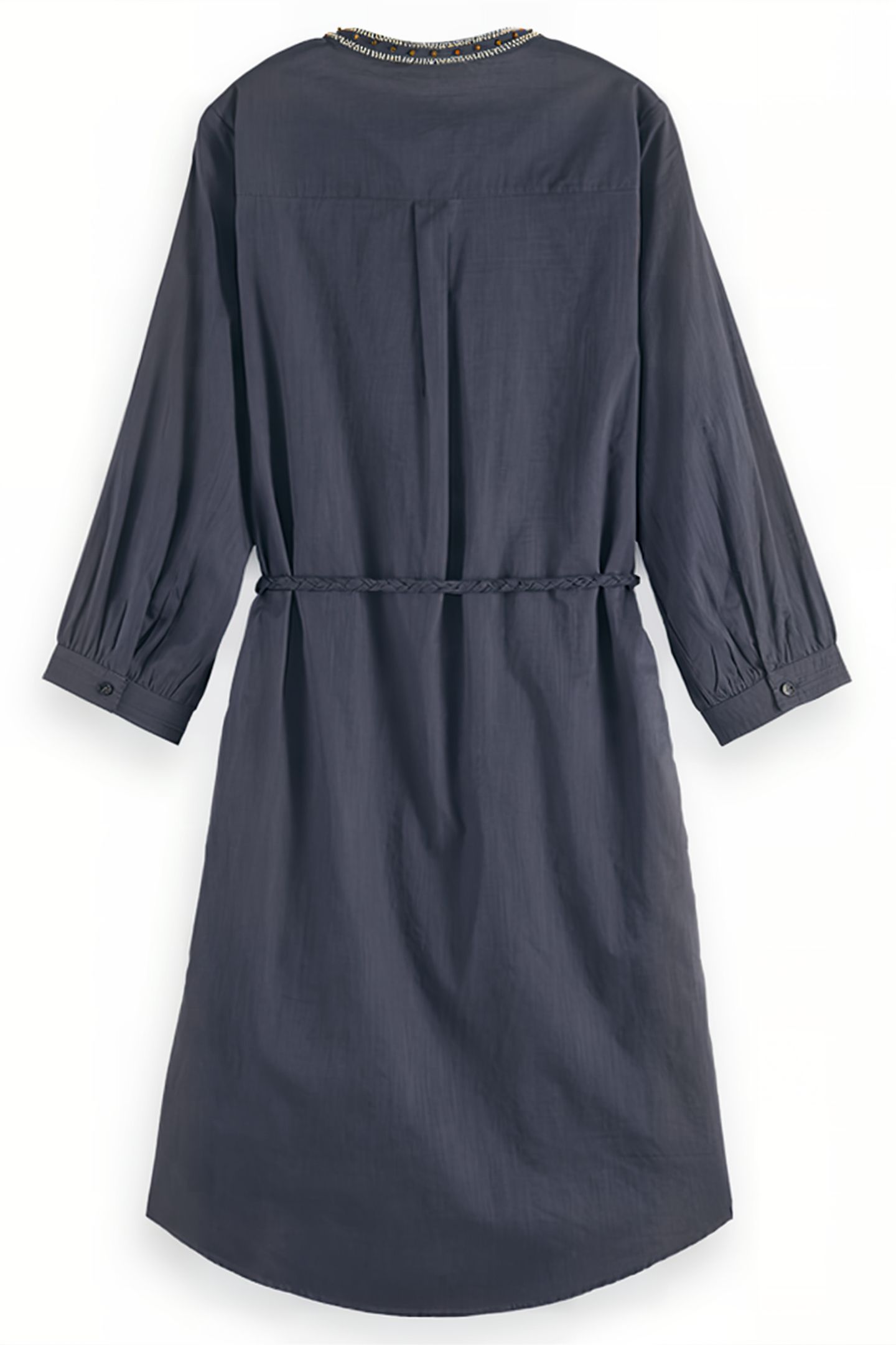 BEADED COLLAR SHIRT DRESS ANTRA 2