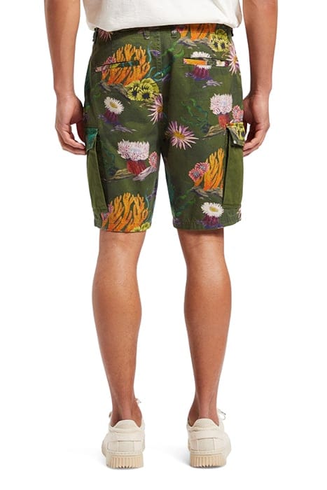 SEASONAL - RELAXED PRINTED TWI CAMO CORAL AOP 2