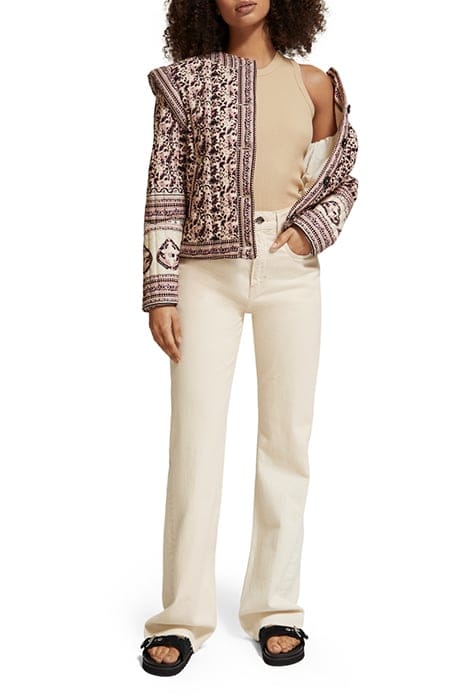 THE GLOW AUTHENTIC BOOTCUT JEANS — WARM SANDS 3
