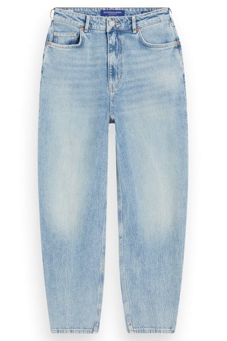 THE TIDE HIGH RISE BALLOON FIT JEANS — UNDERWATER 4