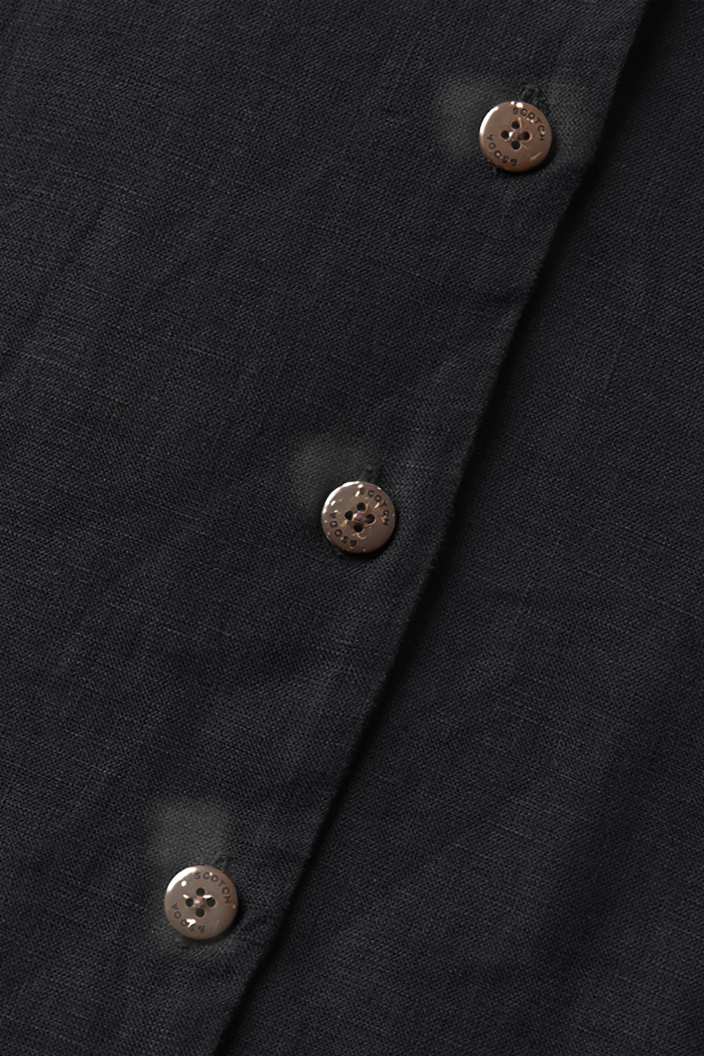 CAMP SHIRT IN LINEN BLACK 3