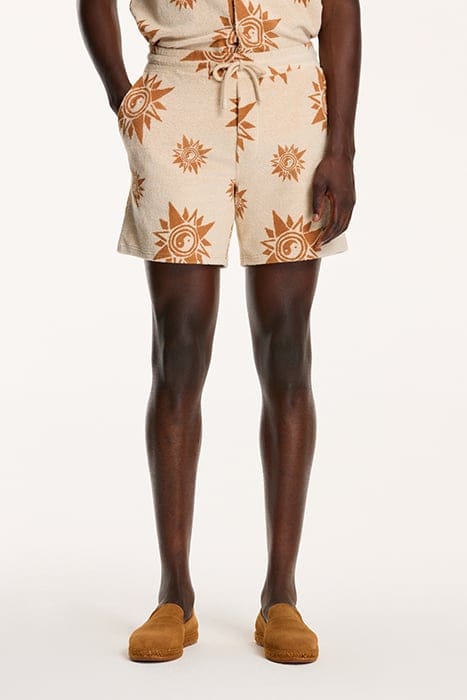 YIN YANG SHORTS BEACH BEIGE 1
