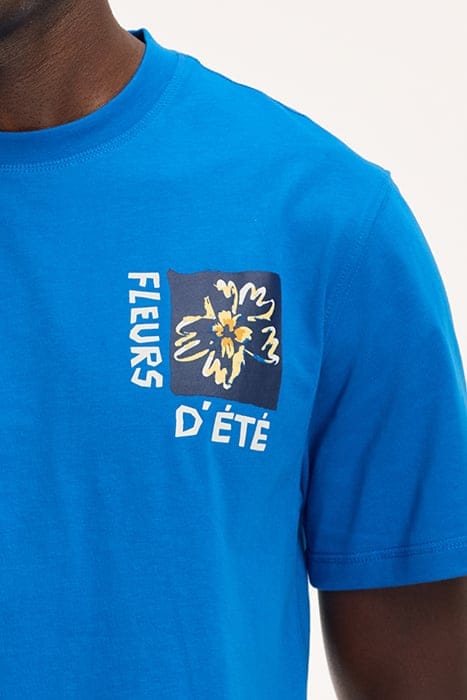 FLEURS T-SHIRT SKYDIVE BLUE 8