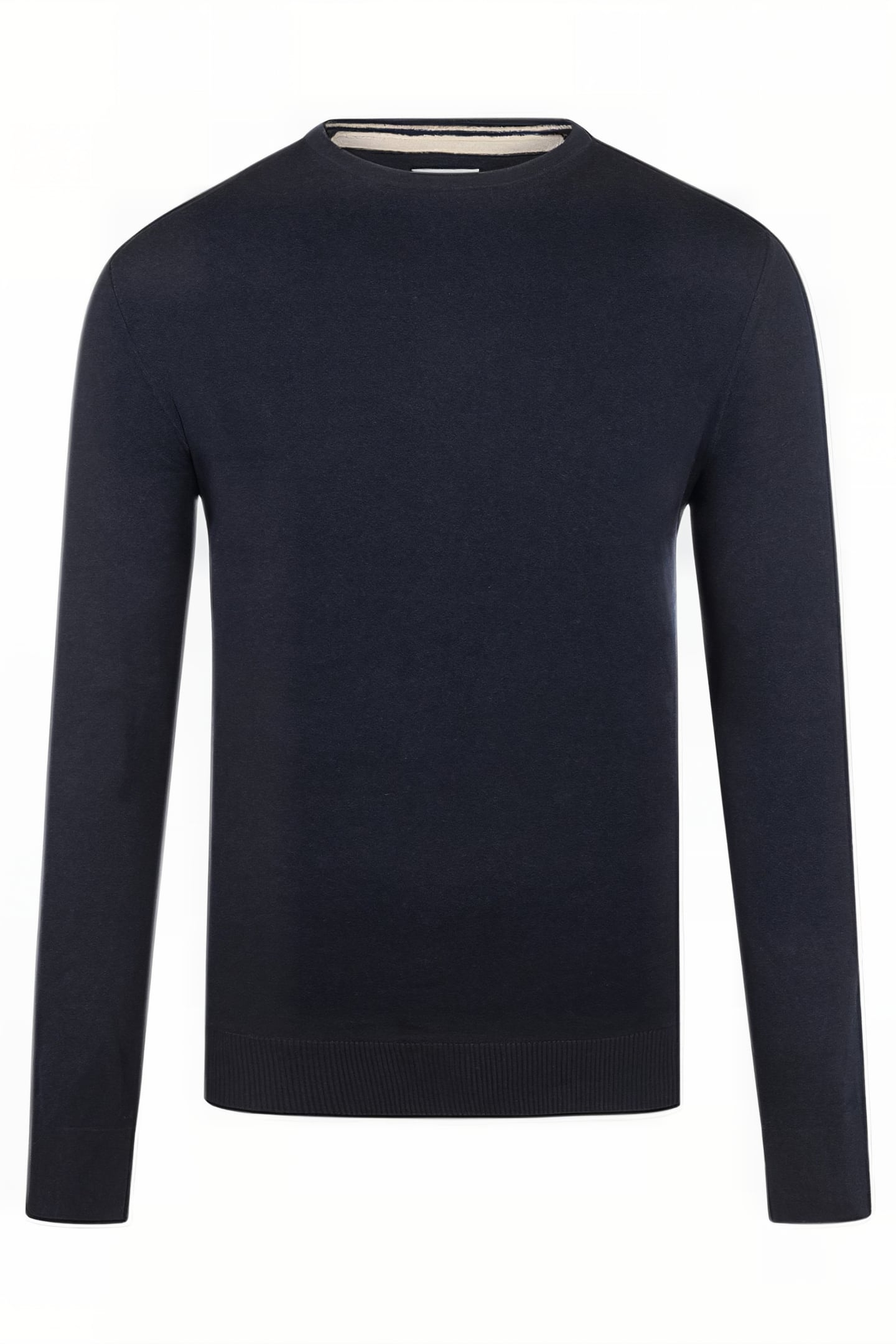 C-NECK SWEATER MEDIUM GREY MELANGE 1