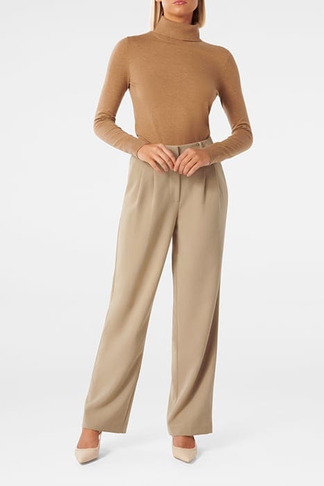 DANIELLE STRAIGHT LEG PANTS CAMEL 3