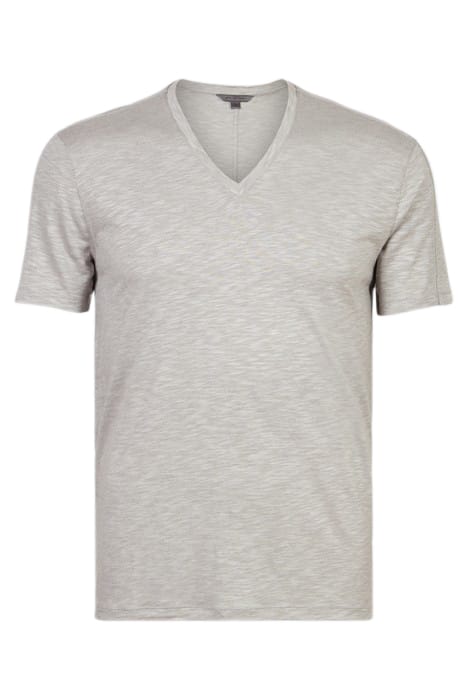 ASTOR REGULAR FIT SS V-N ECK TSHIRT WITH GRIFFIN GREY 1
