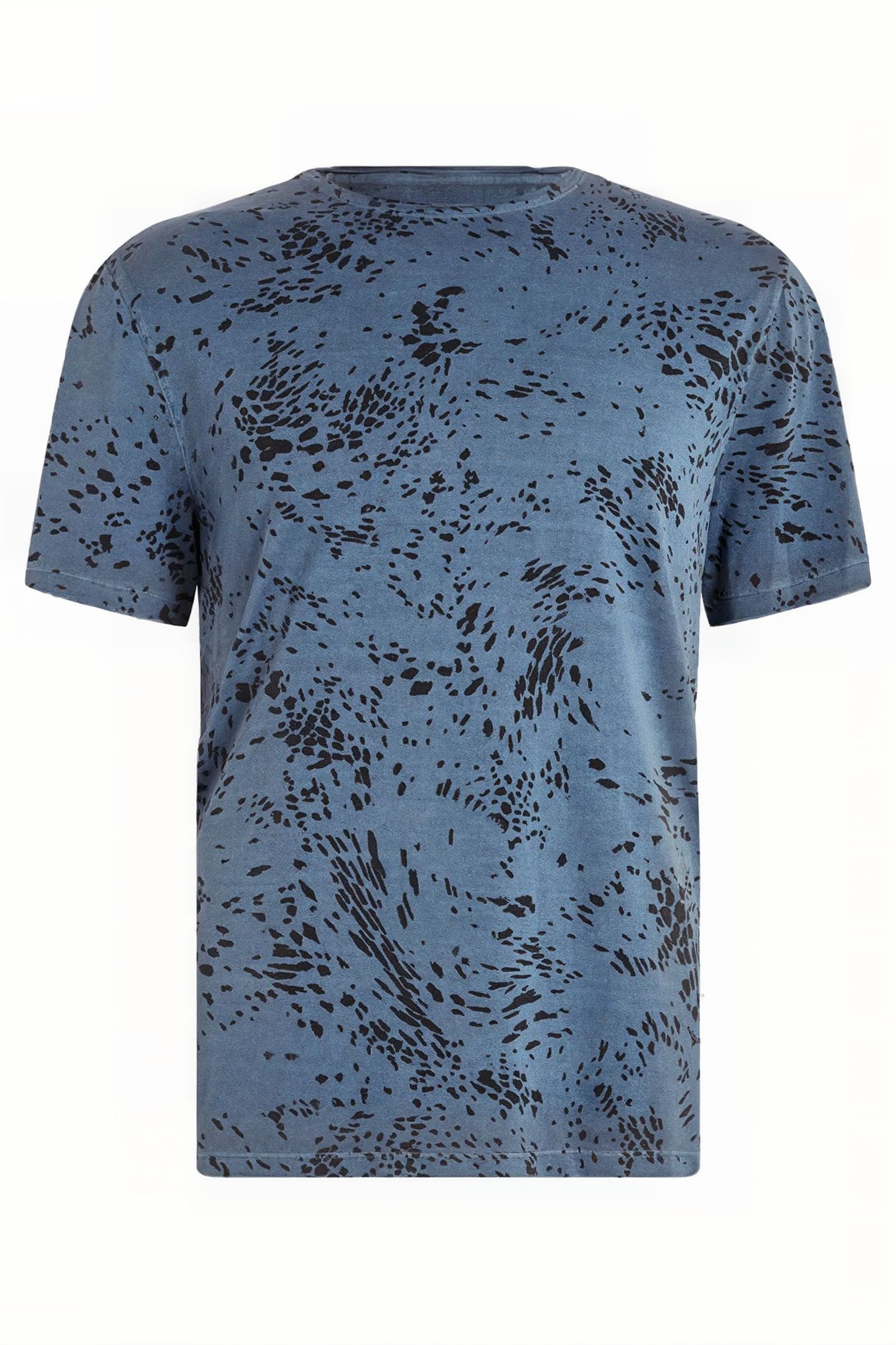 HESTER SS SWIRLING CHEETAH CREW OFFICER BLUE 1