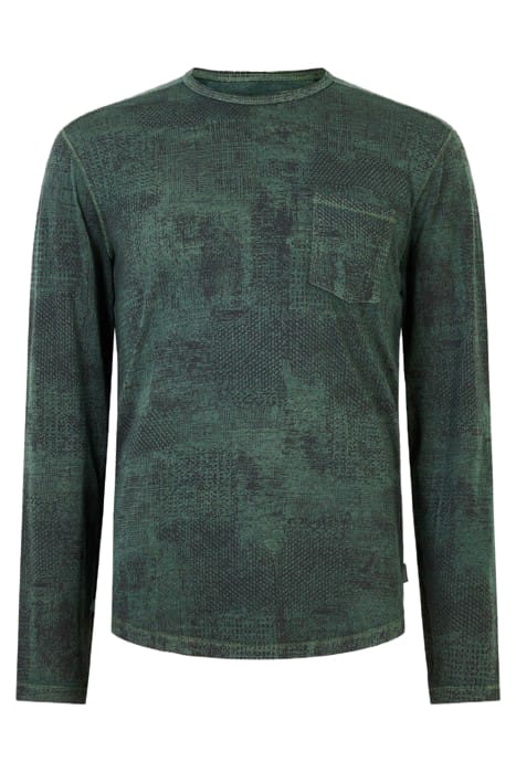 ATKINS LS CHIPPED WALL PRINTED BURNOUT C DRIED SAGE 1