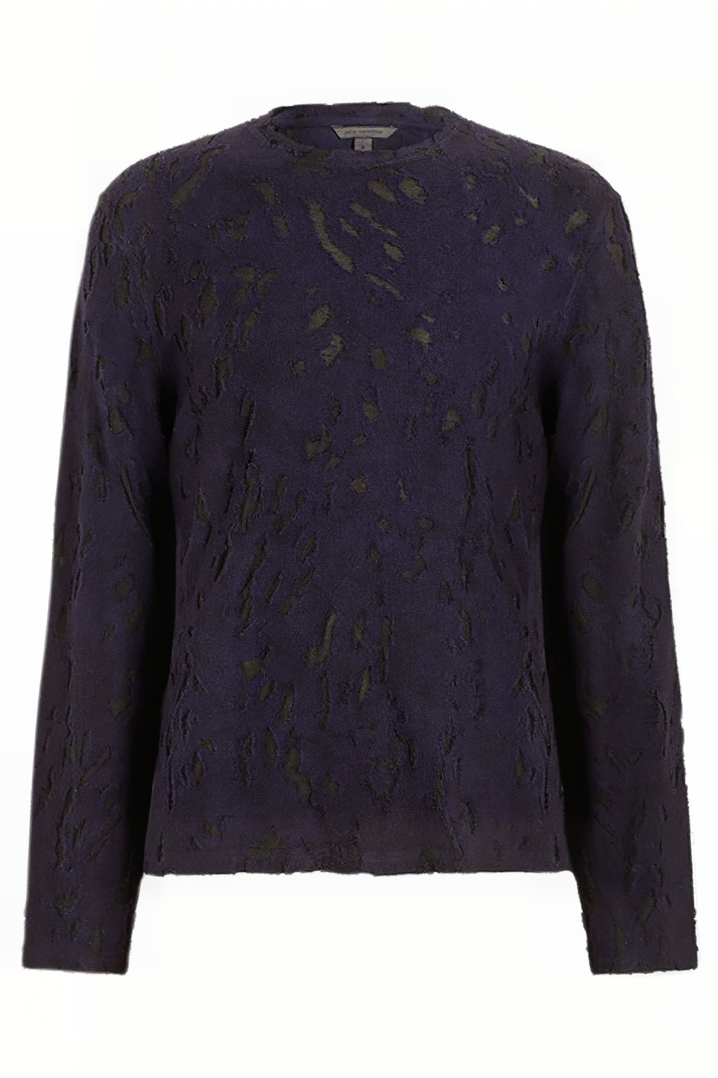 HANSEL LS TERRY FLOWY LEOPARD BURNOUT CR NIGHT SHADOW 1