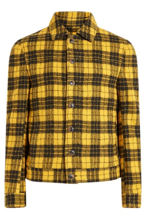 BTN DOWN BLOUSON WITH SEAM POCKETS SIDE CANARY 1