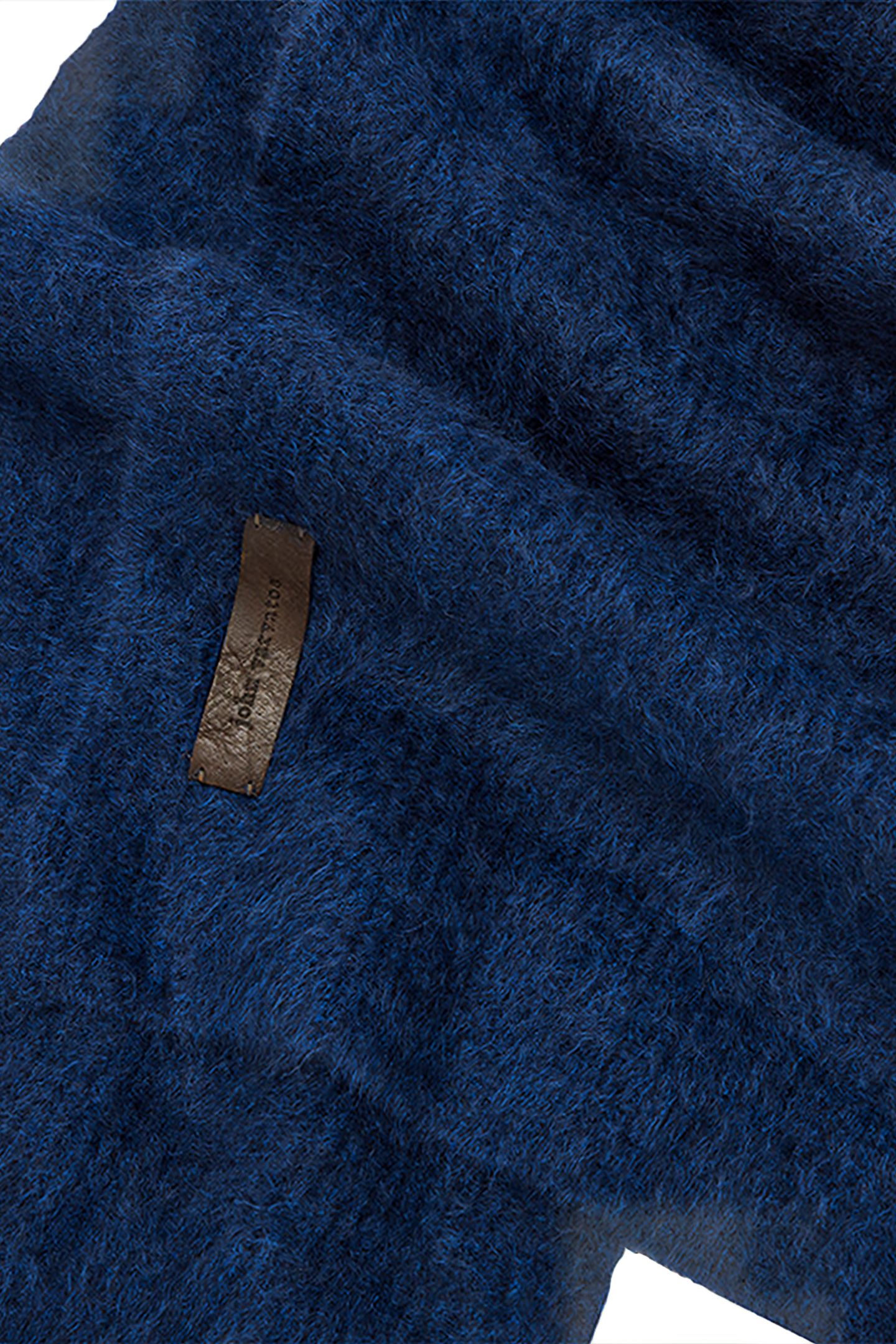 LEA BRUSHED CASHMERE SCARF NIGHT SHADOW 3