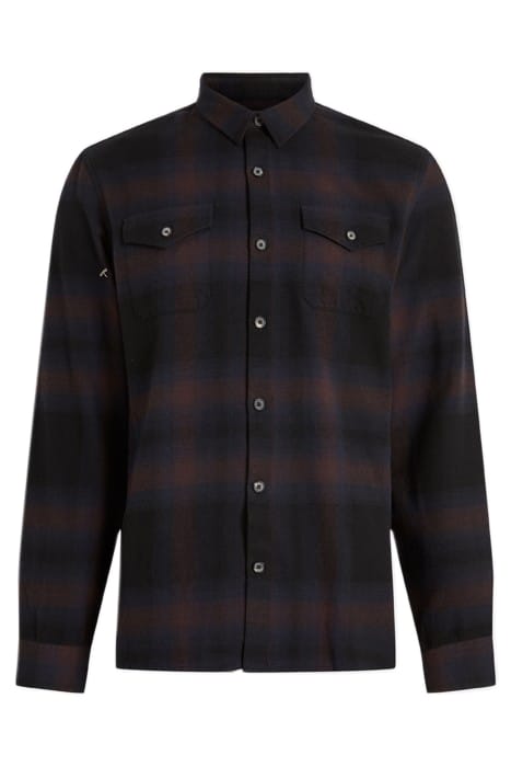 DALE REGULAR FIT LS WESTERN SPORT SHIRT BLACK 1