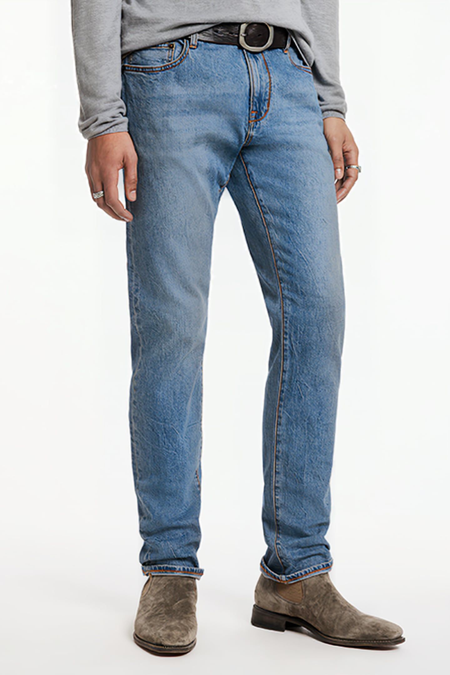 J701 - REGULAR FIT - BRENT WASH CLOUD BLUE 1