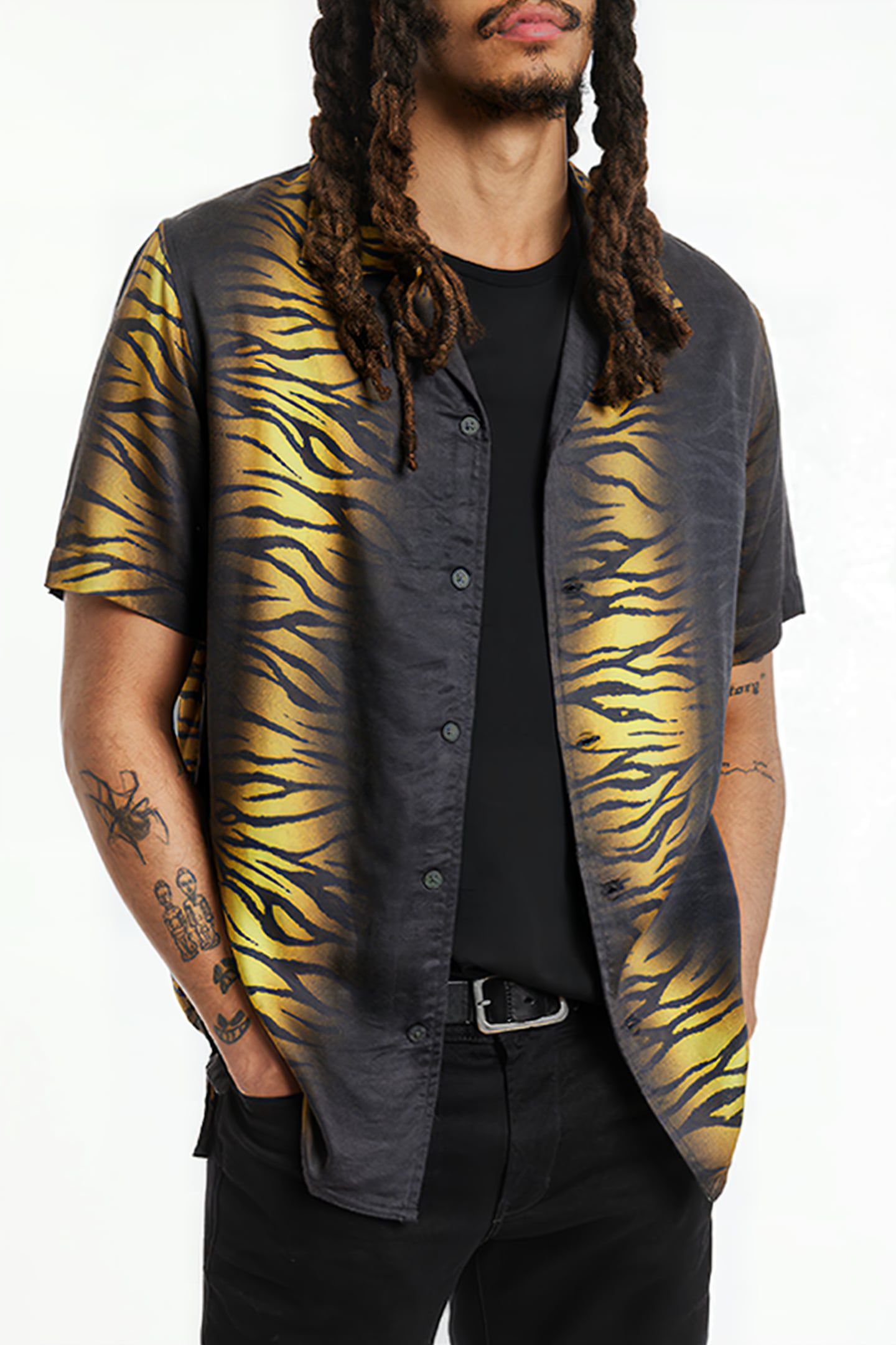 DANNY SS CAMP SHIRT CITRON 1