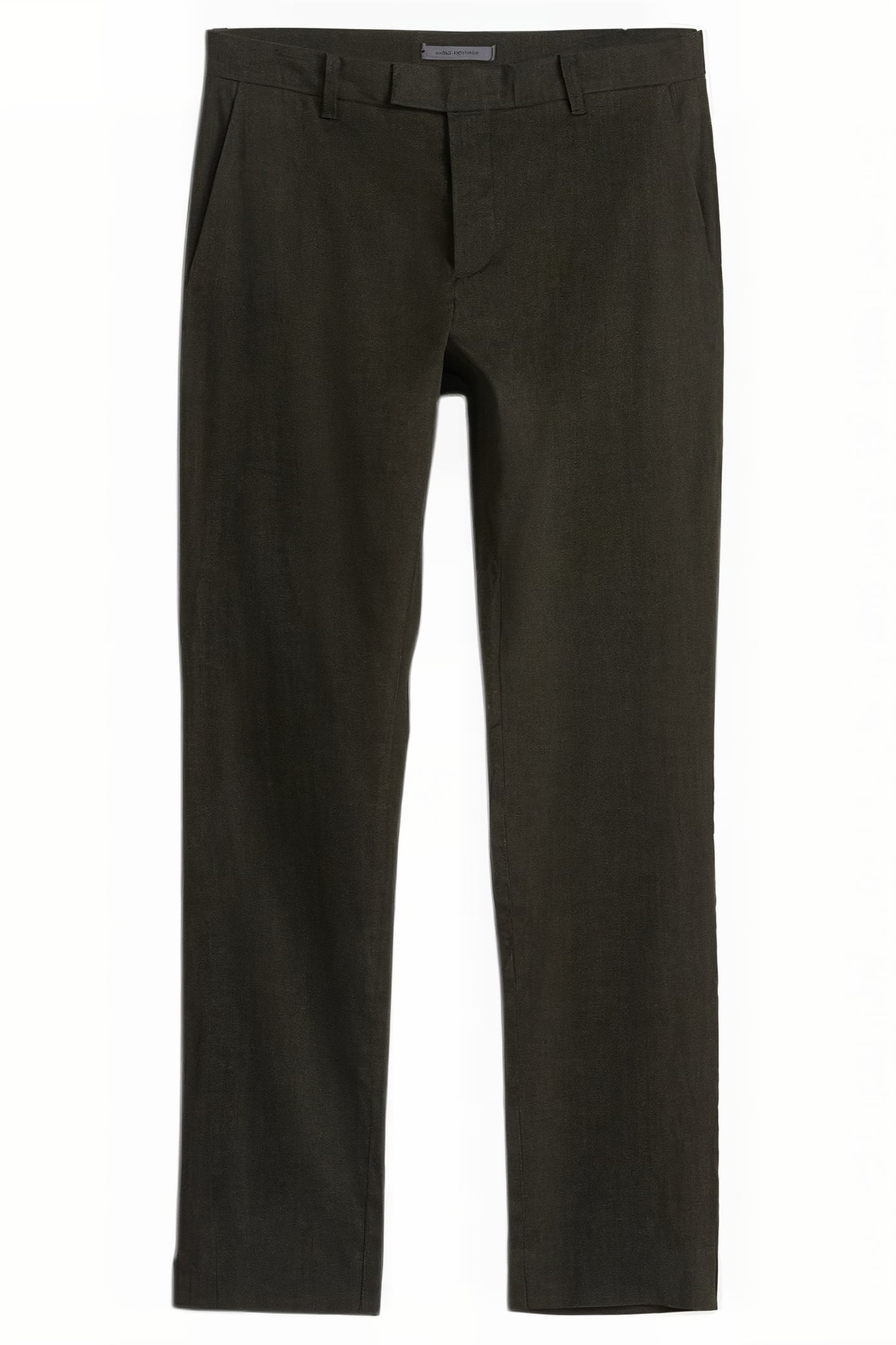 SLIM FIT PANTS WITH WELT HIP POCKET AND KELP 2