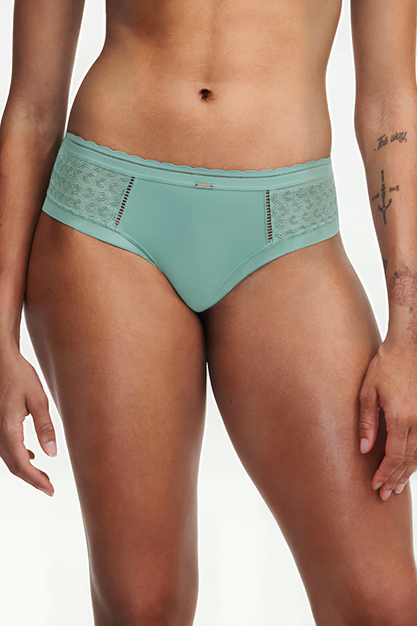 MONOGRAM TRELLIS GREEN 1