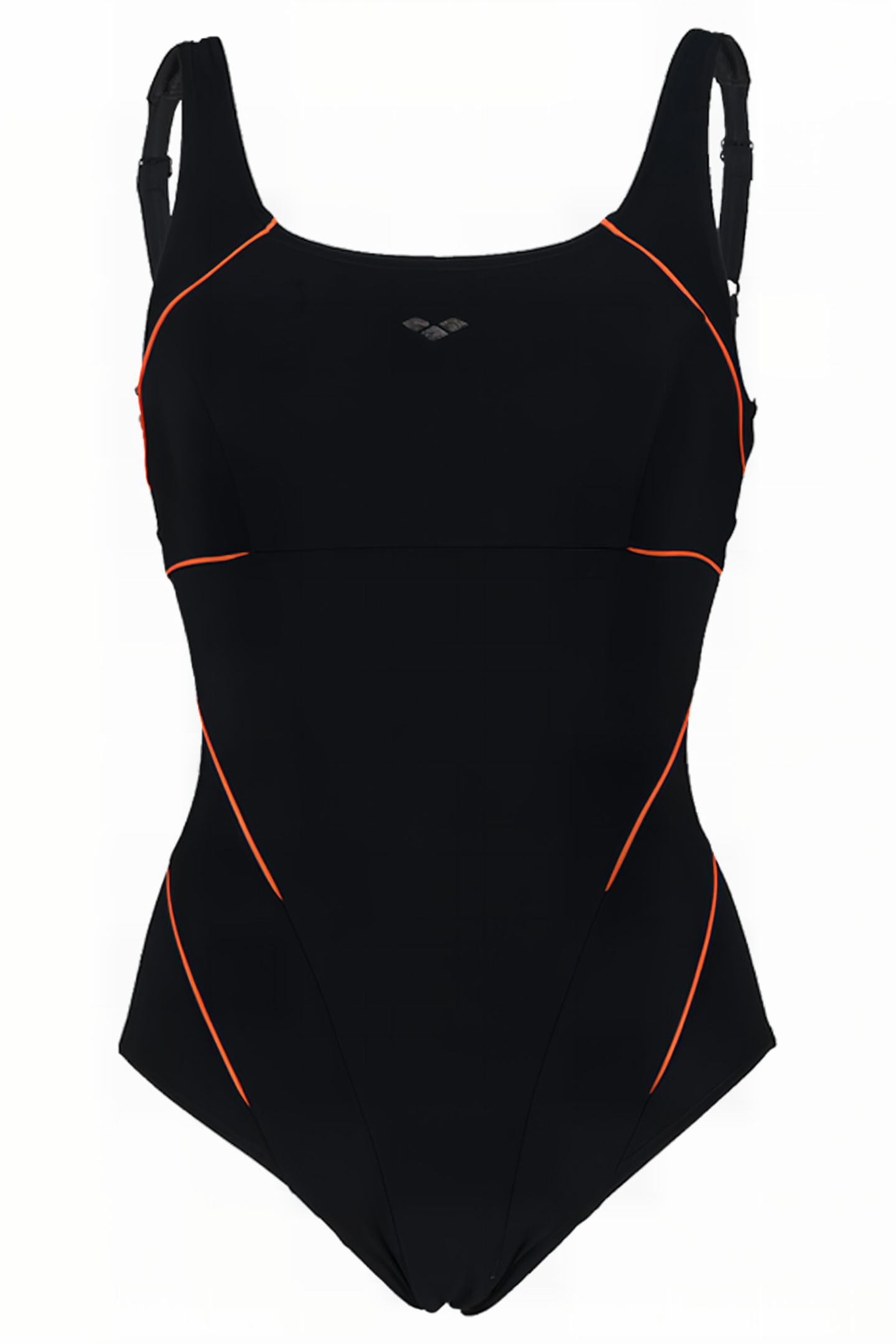 W JEWEL ONE PIECE BLACK-PEONIA RED 4