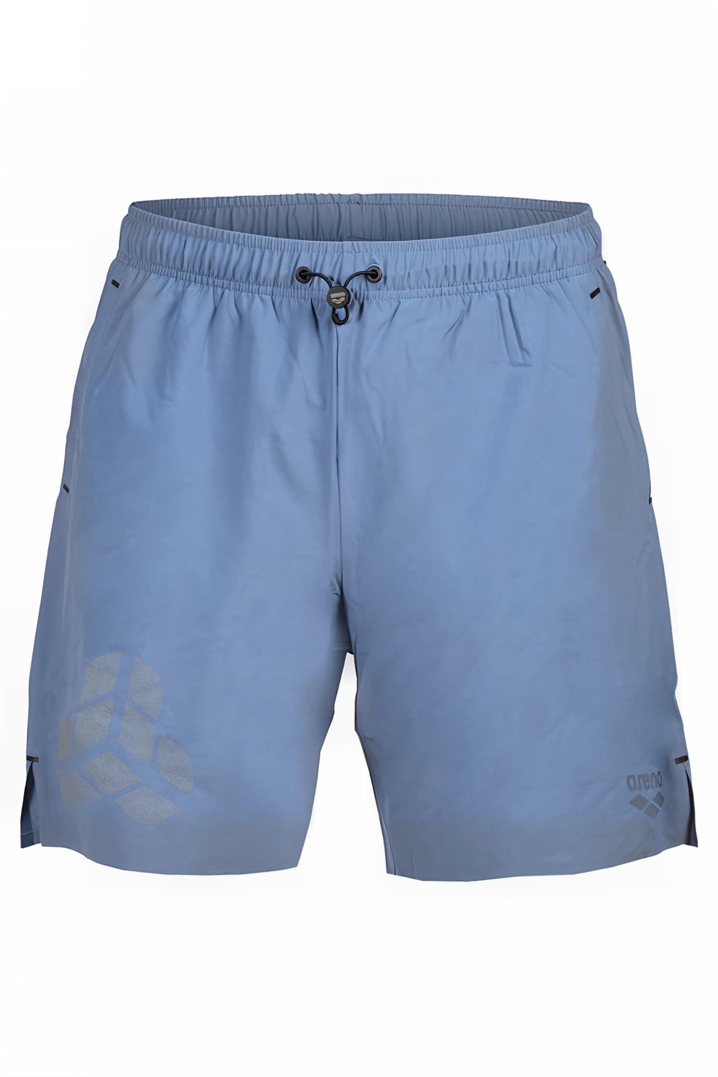MEN'S ARENA EVO BEACH BOXER LOGO GREY BLUE 4
