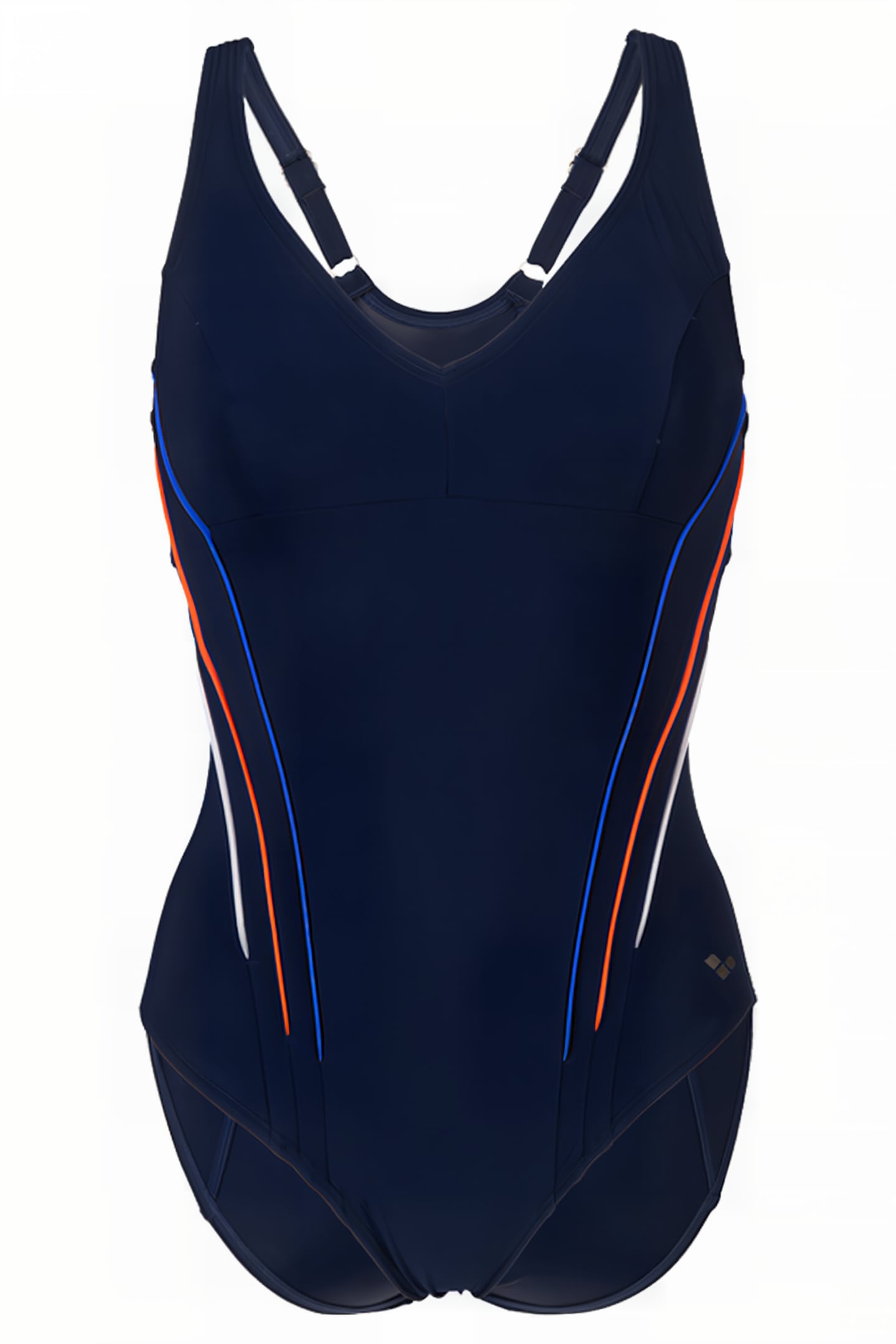 WOMEN'S BODYLIFT SWIMSUIT MARINA EYE BAC NAVY-BRIGHT BLUE-PE 4