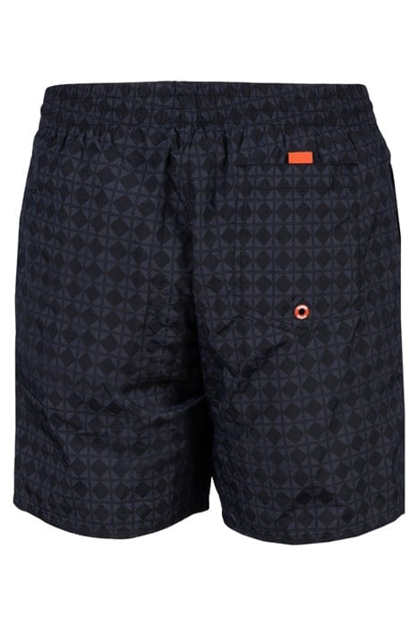 MEN'S ARENA 50TH BEACH BOXER BLACK MULTI-BLACK-WHITE 5