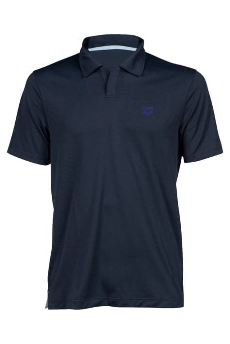 MEN'S POLOSHIRT SOLID NAVY-AQUA 5