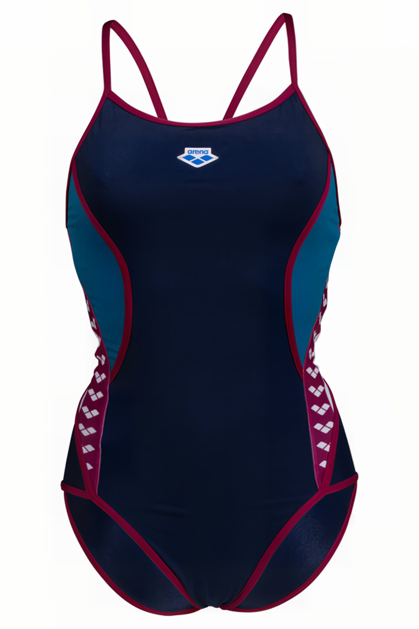WOMEN'S ARENA ICONS SWIMSUIT SUPER FLY B NAVY-BLUE COSMO-WHI 4