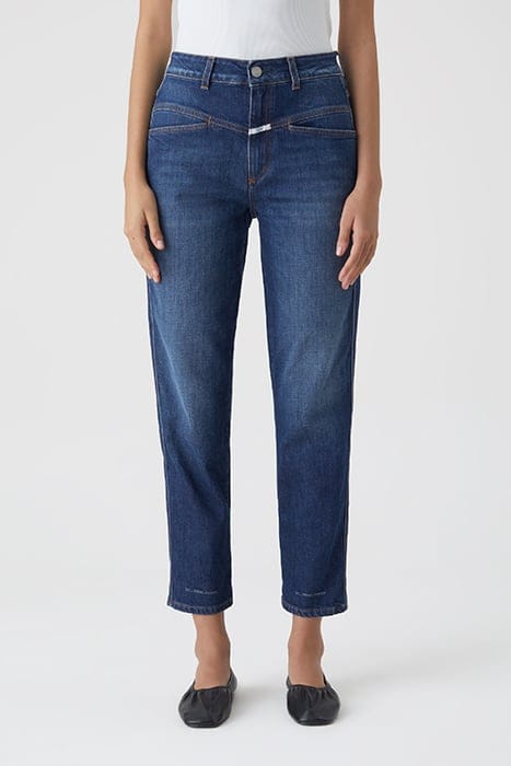 PEDAL PUSHER JEANS DARK BLUE 1