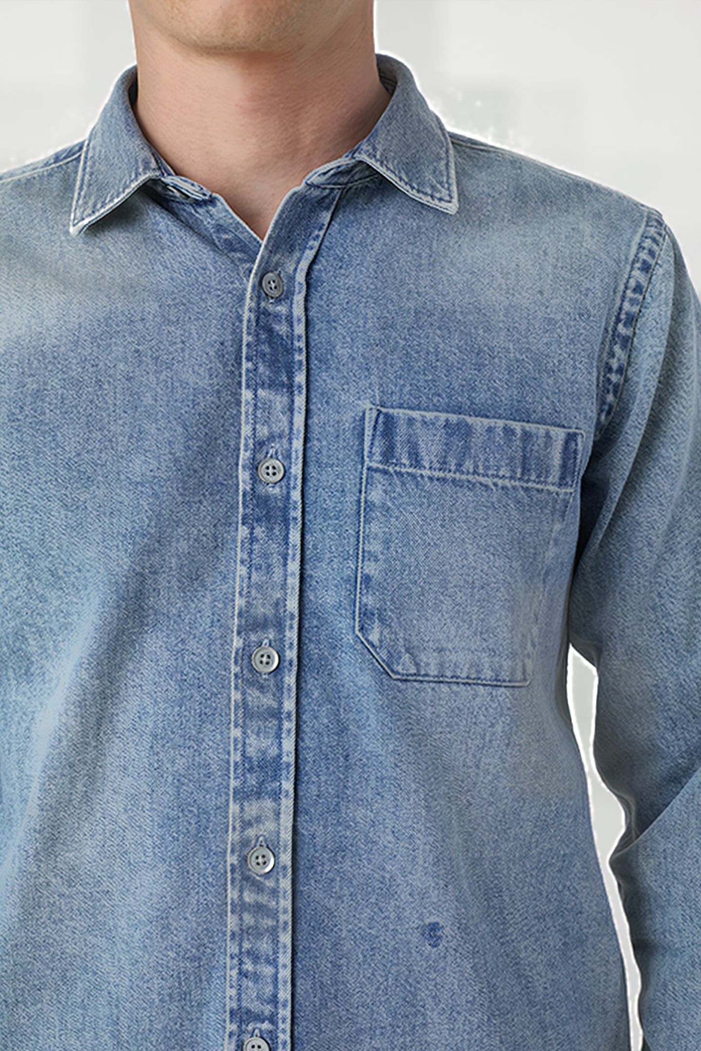 BASIC SHIRT LIGHT BLUE 5