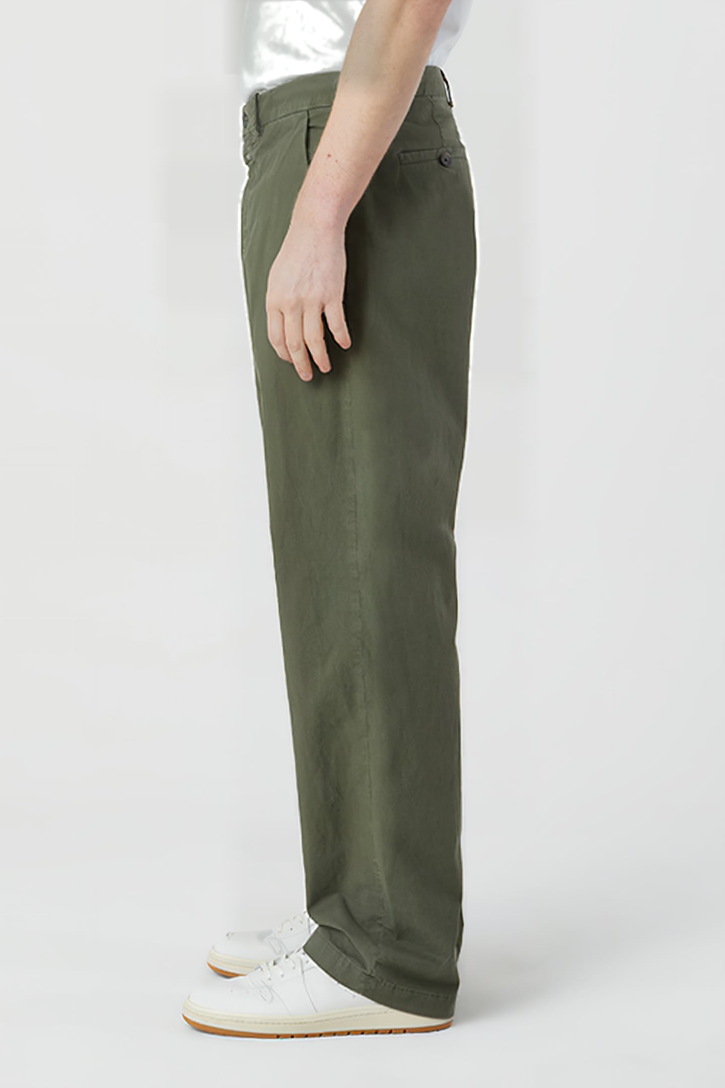 LIVINGTON WIDE PANTS CHARD GREEN 5